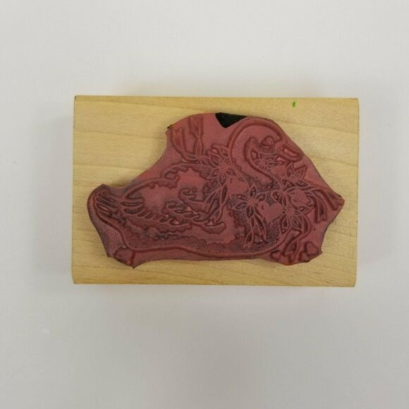 Stampiads Mail Expressions Vintage Rubber Stamps Set Goose Cactus Desert - Picture 4 of 10